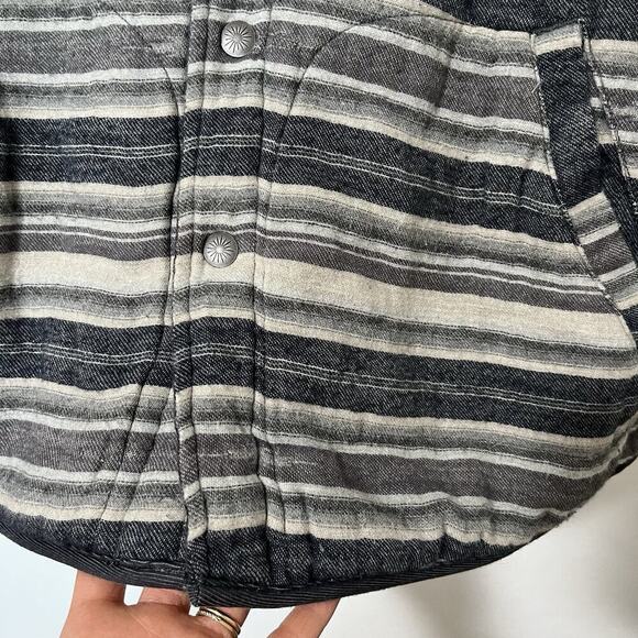 Faherty Reversible Quilted Bondi Jacket Size S Navy Aztec Southwestern Men's NEW - Picture 8 of 13